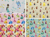 Crafty By Chatham Glyn Disney Princess Fabric 100% Cotton